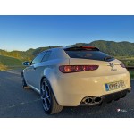 Οπίσθιος carbon διαχύτης της Stile Italia για Alfa Romeo Brera Οπίσθιος carbon διαχύτης της Stile Italia για Alfa Romeo Brera
